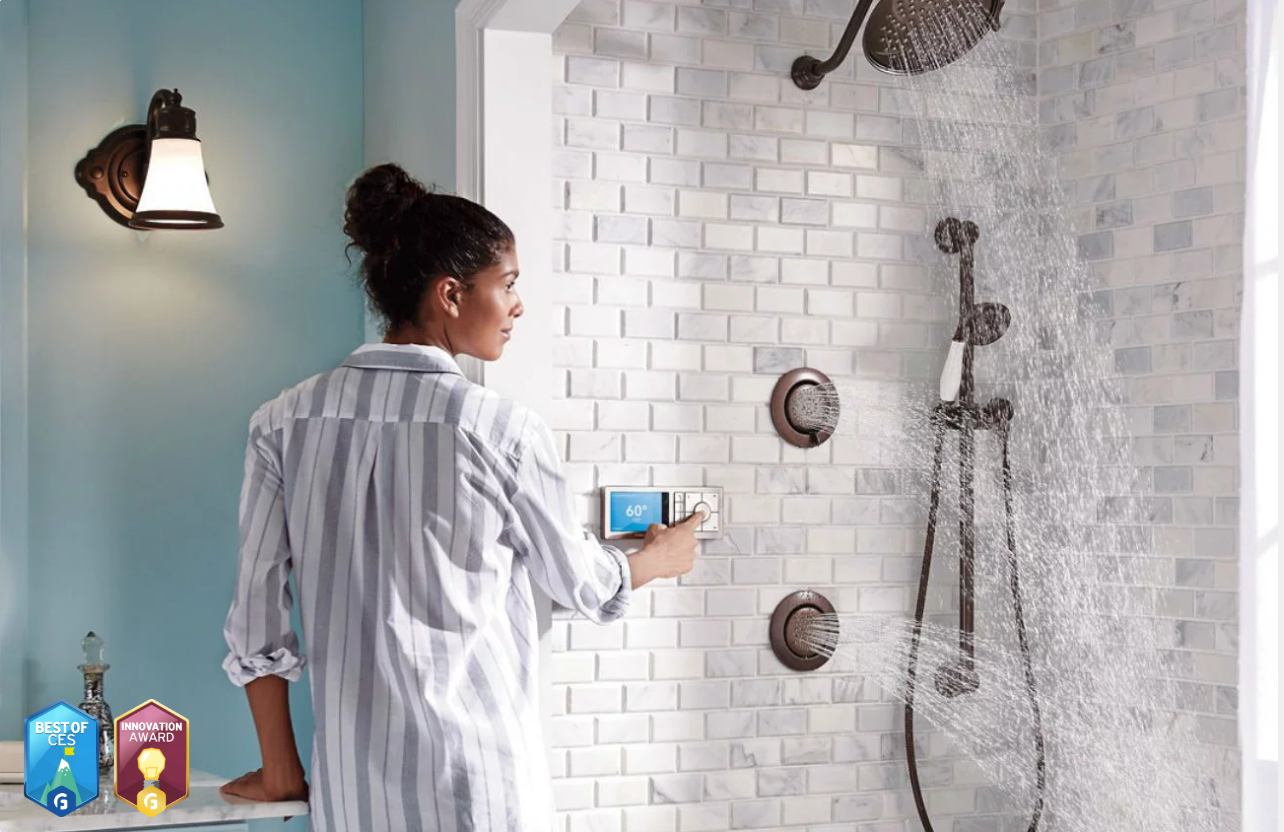 U by Moen，Shower head，intelligence，Bath system，