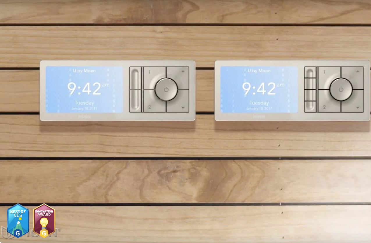 U by Moen，Shower head，intelligence，Bath system，