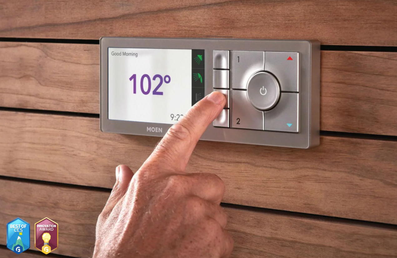 U by Moen，Shower head，intelligence，Bath system，