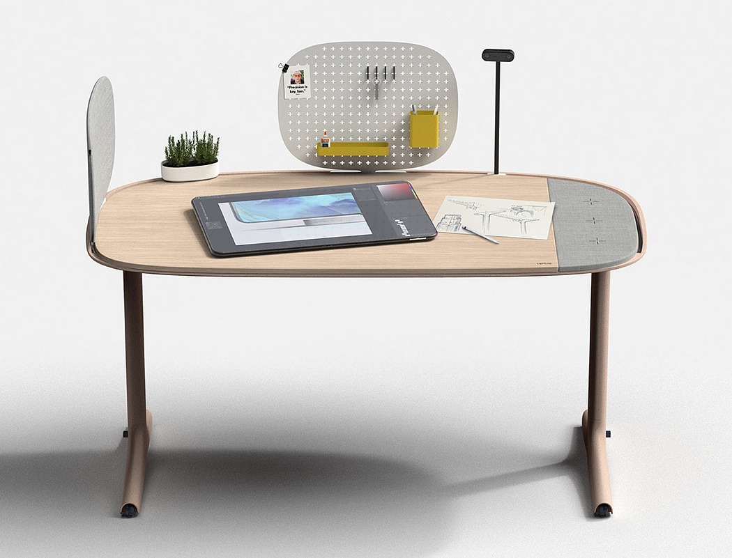 product design，industrial design，desk，Table，to work in an office，modularization，