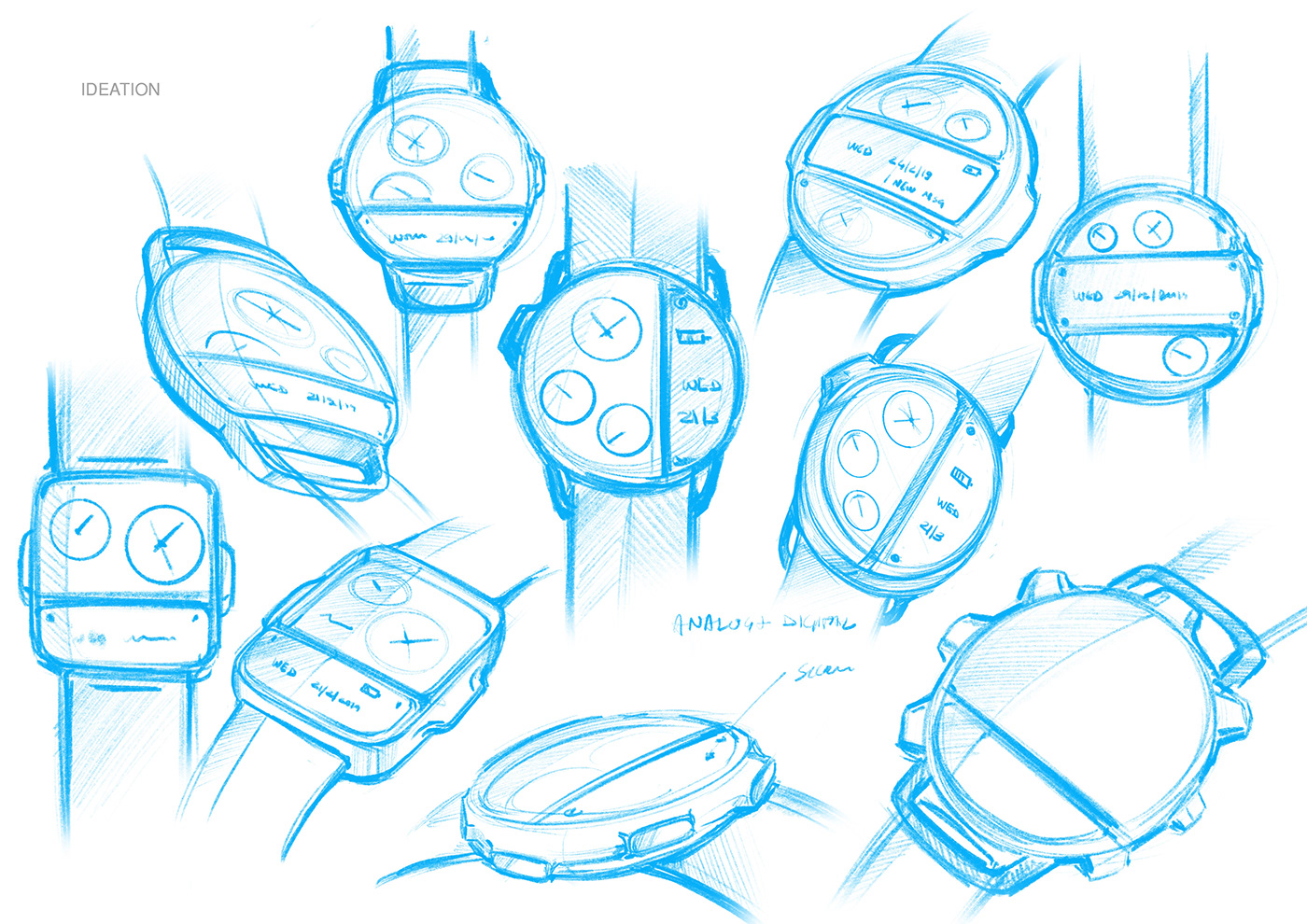 product design，Digital，Wrist watch，intelligence，