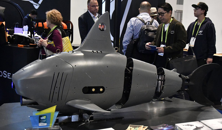 robot，bionics，Rob sharks，Robosea water，