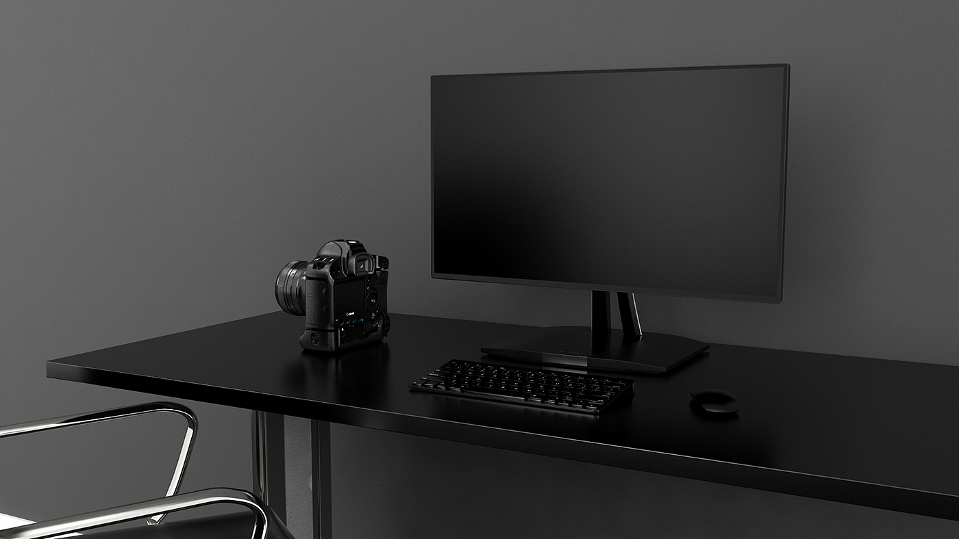 samith taengon，黑色，电脑，桌机，显示器，cgi，