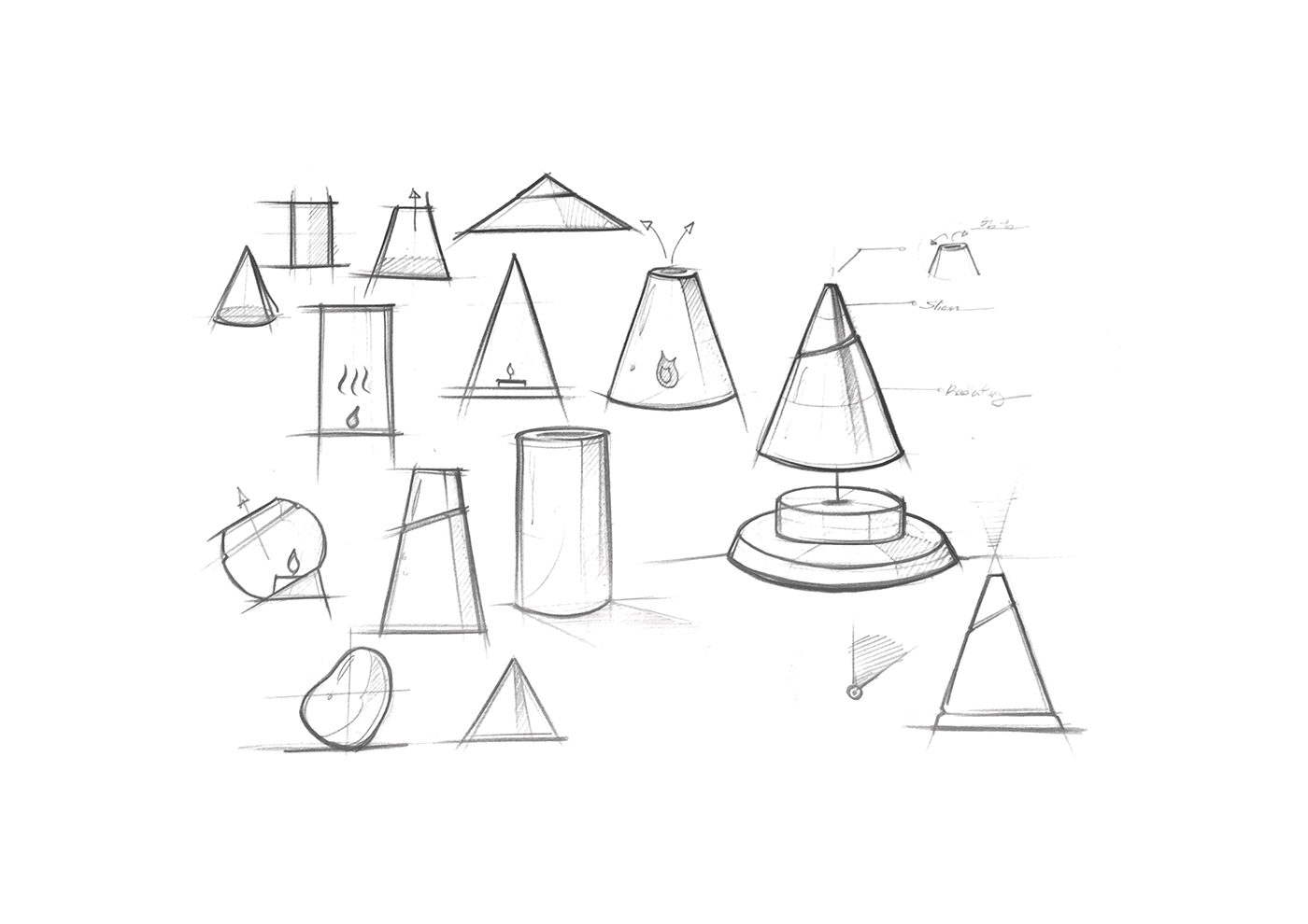 Sangwon Park，MOOD CONE，candle，