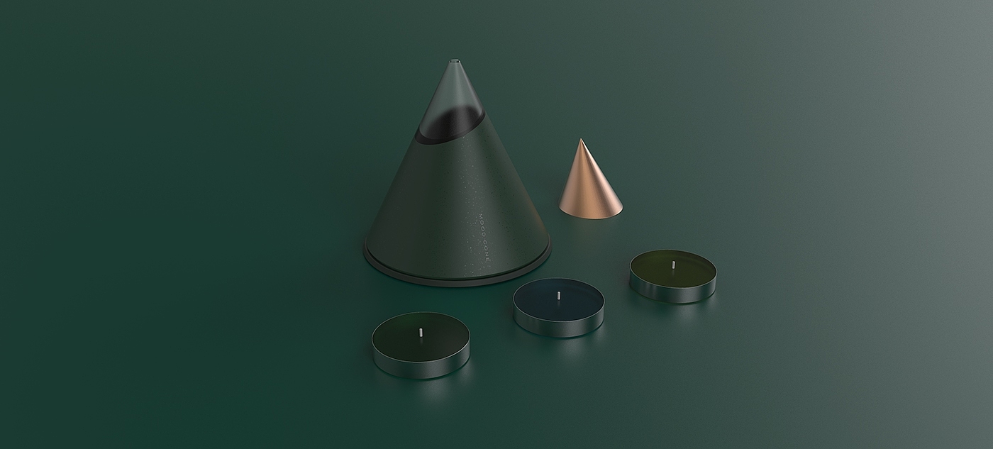 Sangwon Park，MOOD CONE，candle，