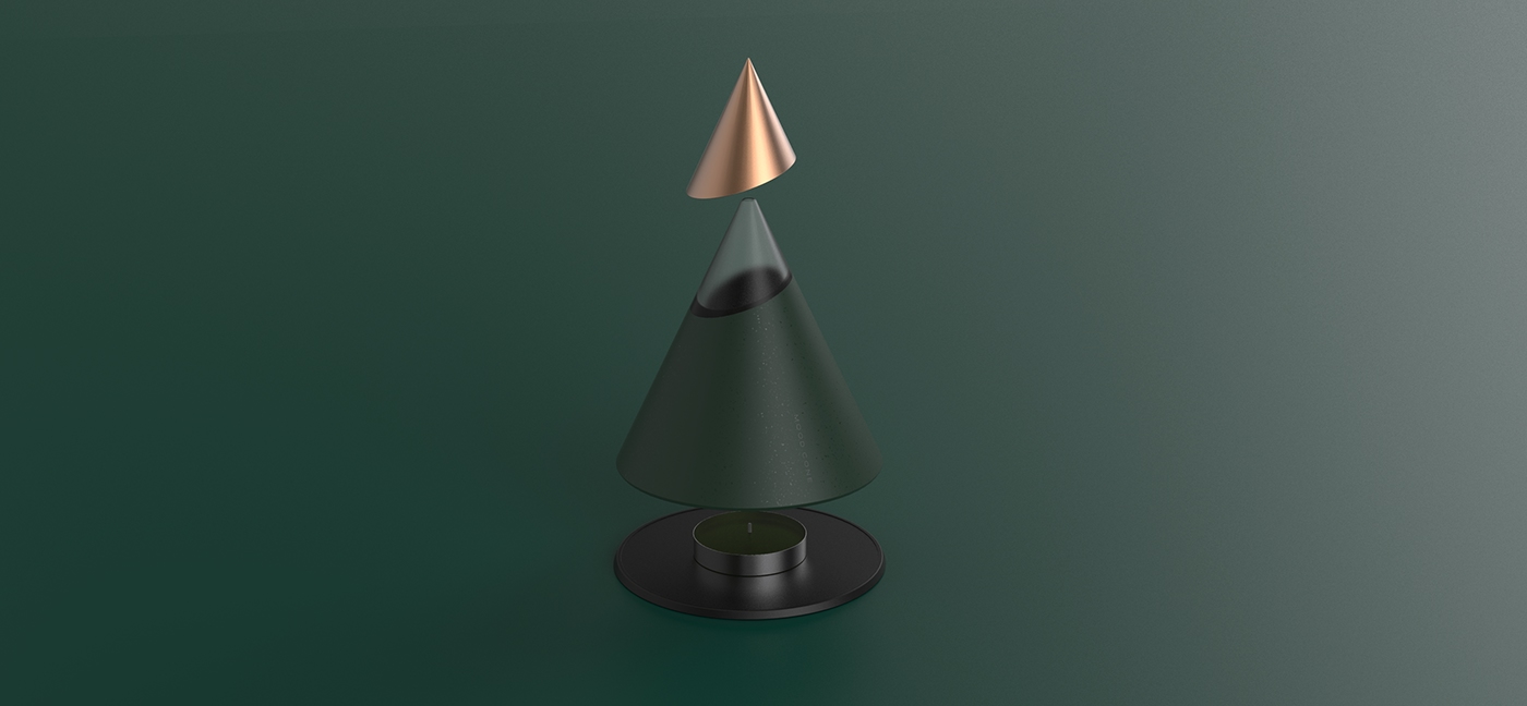 Sangwon Park，MOOD CONE，candle，