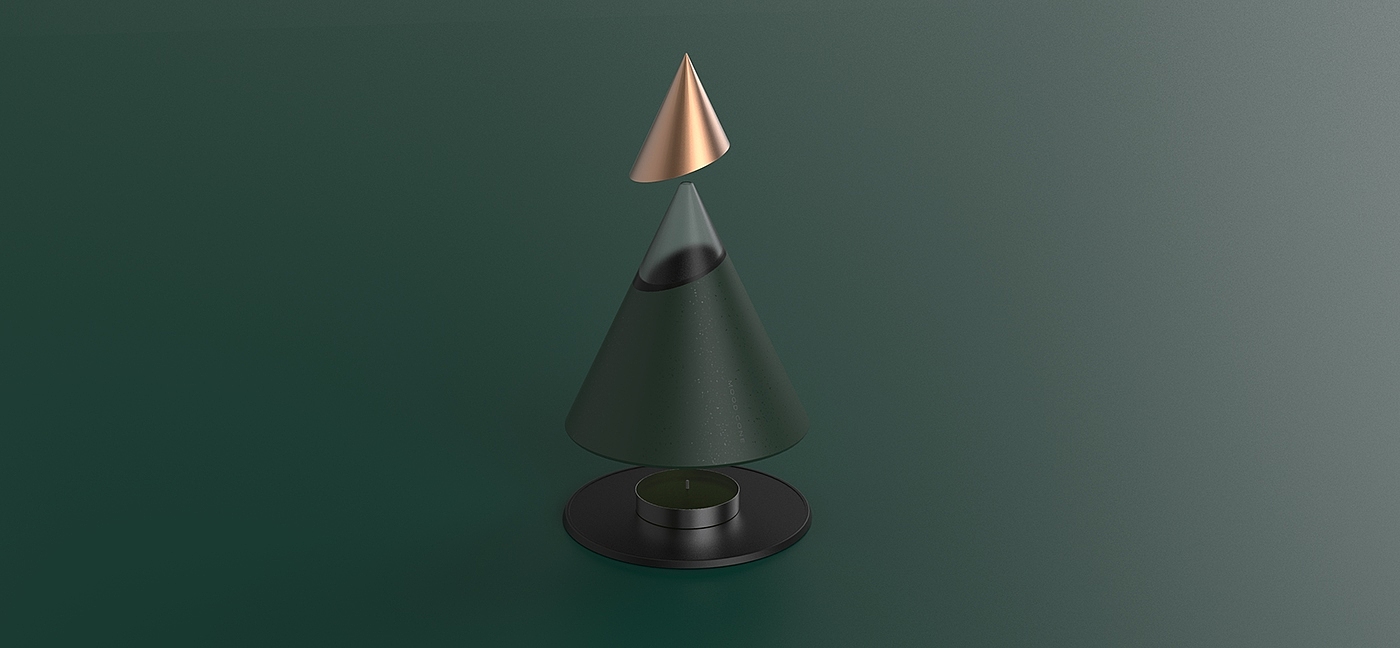 Sangwon Park，MOOD CONE，candle，