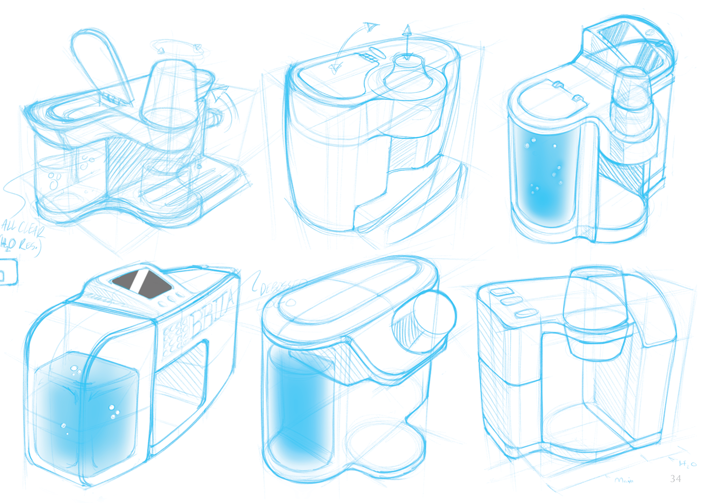 Hand drawn，sketch，industrial design，product design，