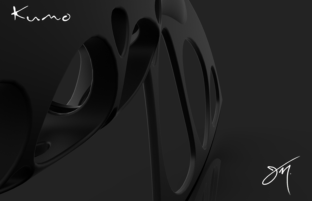 Kumo knife，knife，Kitchen tools，industrial design，