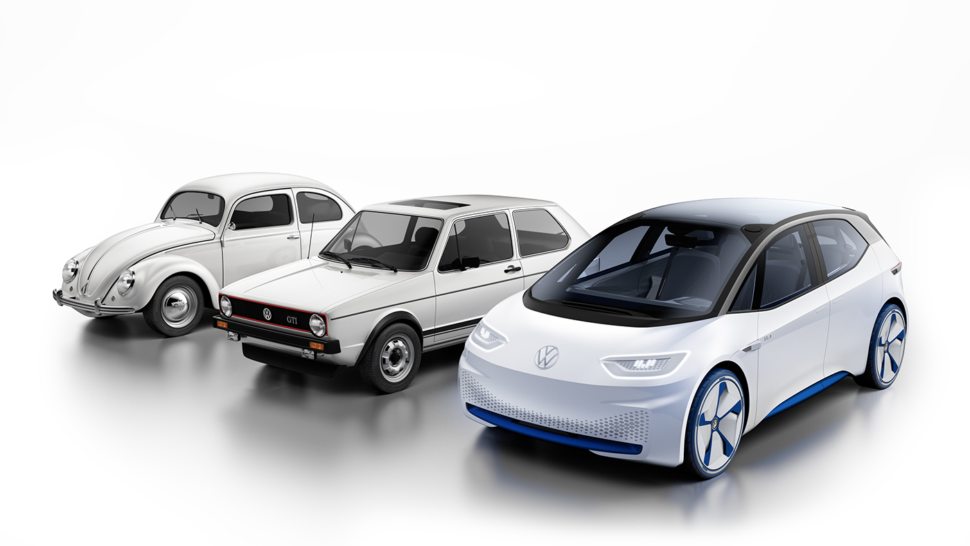 vehicle，electric vehicle，public，Volkswagen ID，