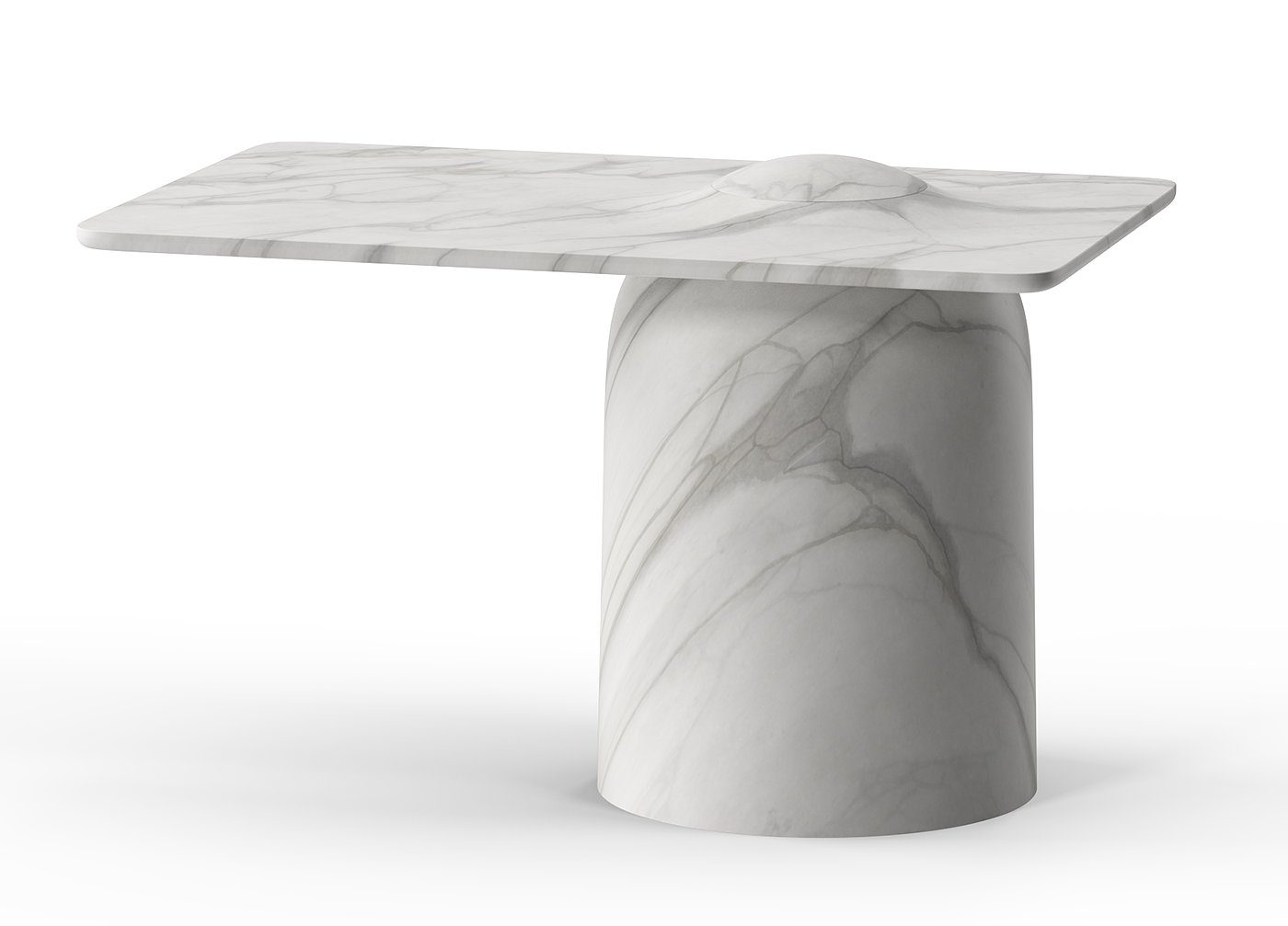 Kit Bukoros，Table，Marble，BOWL table，