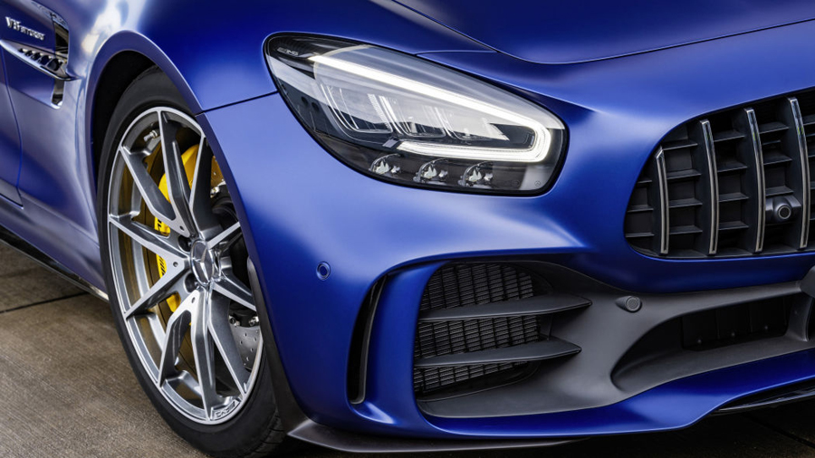 AMG GT，mercedes，Sports car，open car，automobile，blue，Benz，