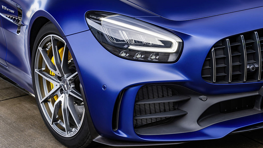 AMG GT，梅赛德斯，跑车，敞篷车，汽车，蓝色，奔驰，