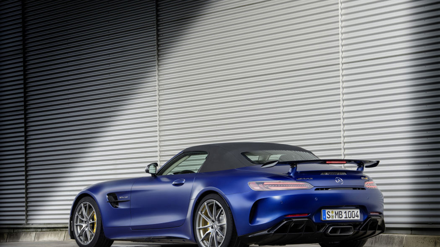 AMG GT，mercedes，Sports car，open car，automobile，blue，Benz，