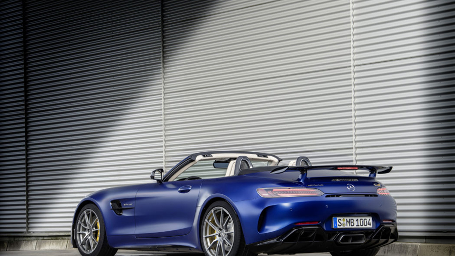 AMG GT，mercedes，Sports car，open car，automobile，blue，Benz，