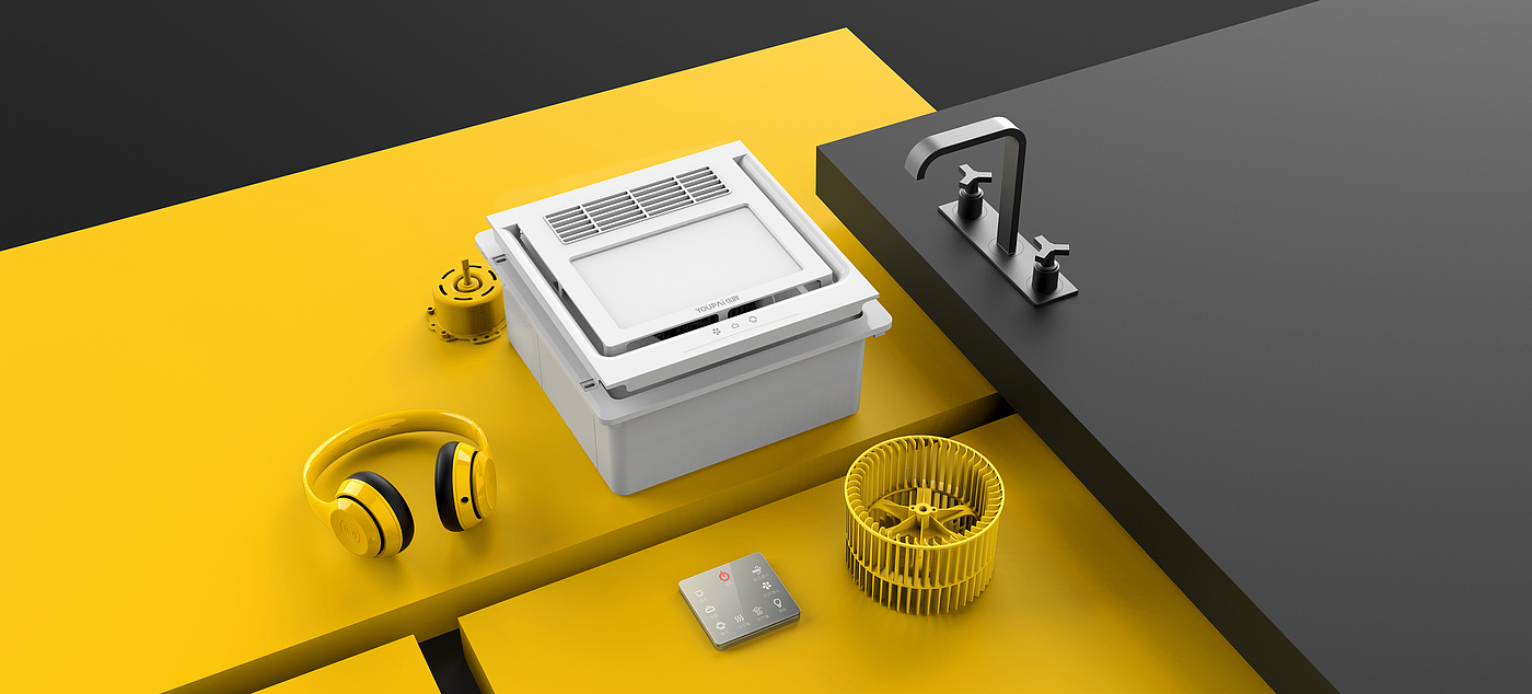 Warm wind，bath heater，Shower Room，Heater，
