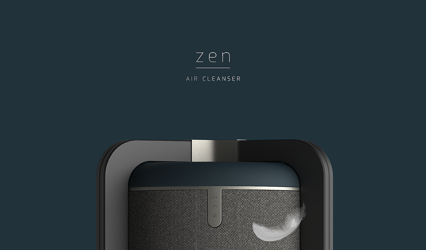 产品设计，家用电器，空气净化器，Zen-Air，