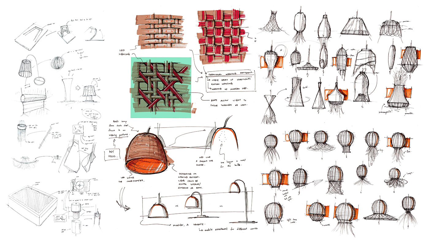 lamps and lanterns，weave，Rattan weaving，Traditional craft，