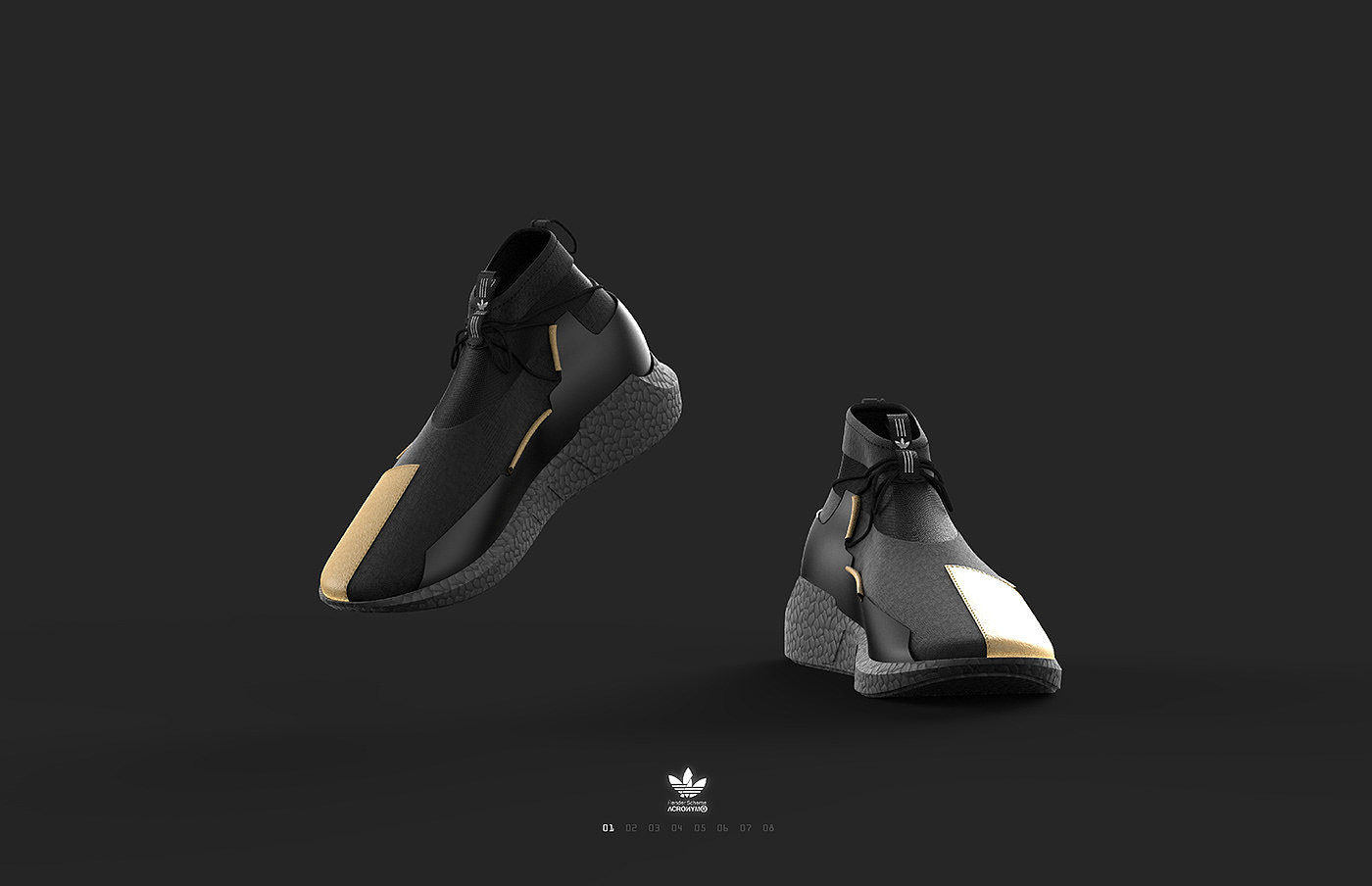 conceptual design，outdoors，shoes，