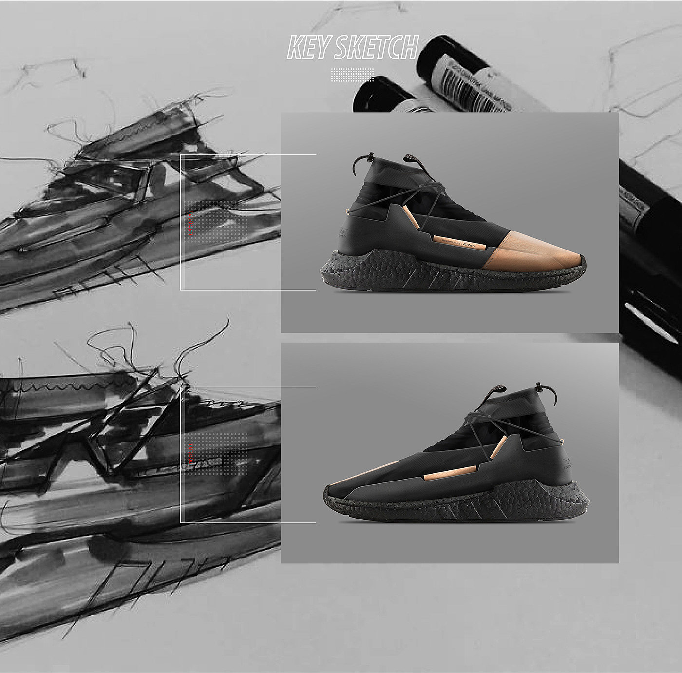 conceptual design，outdoors，shoes，