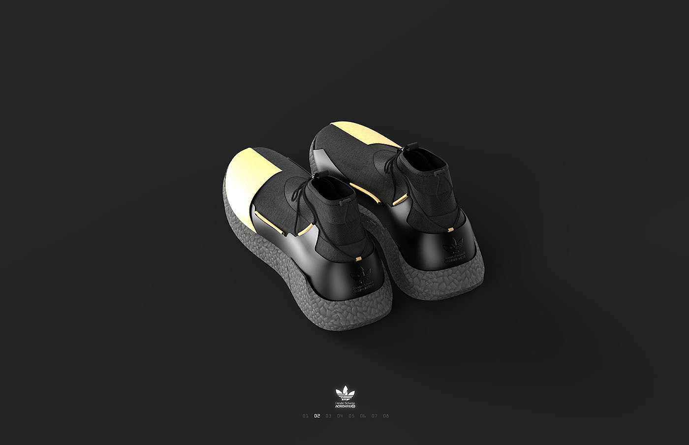 conceptual design，outdoors，shoes，