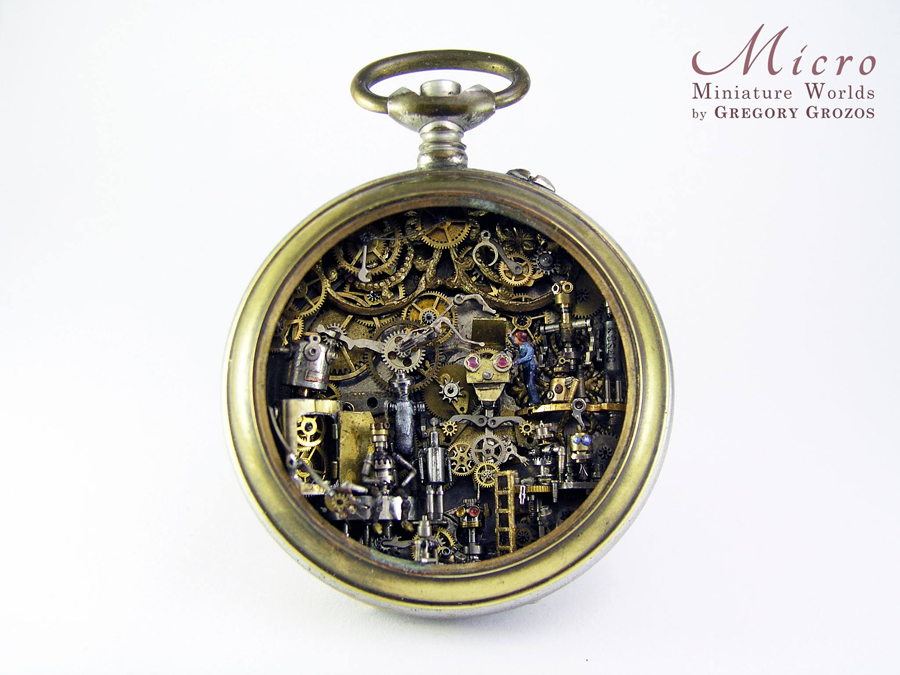 Architecture，originality，Micro world，Gregory grozos，