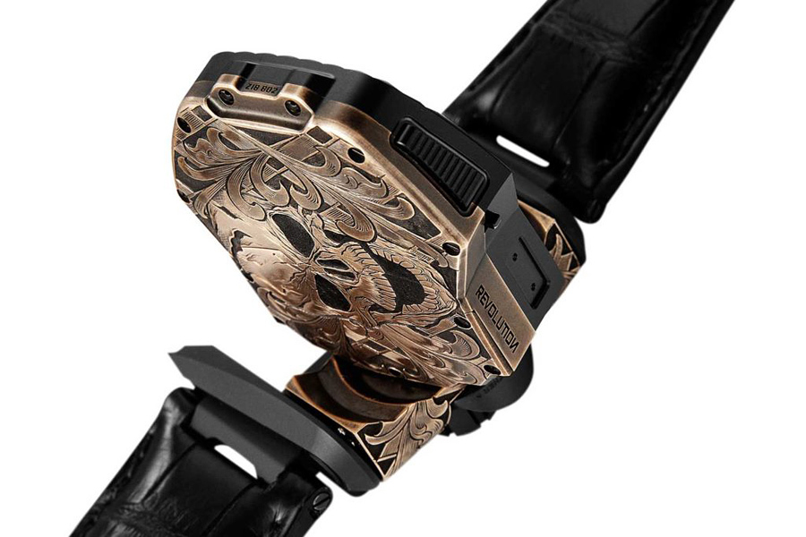 Limited edition，Wristwatch，Skull Watch，Url-t8，