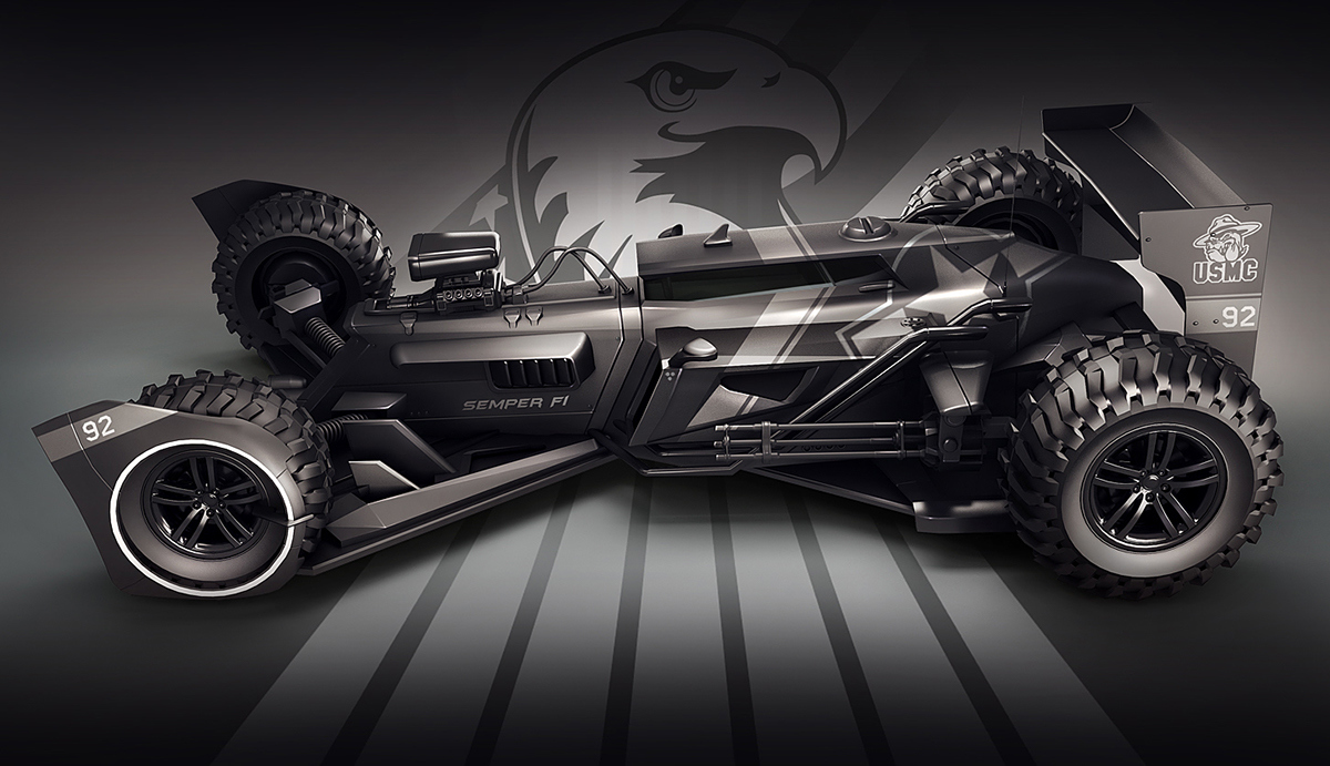 racing，war chariot，concept，design sketch，Model，vehicle，