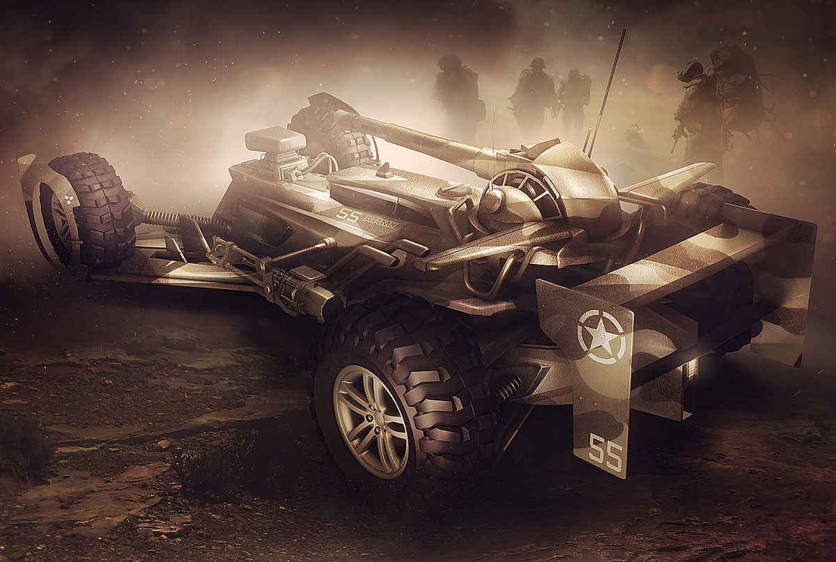 racing，war chariot，concept，design sketch，Model，vehicle，