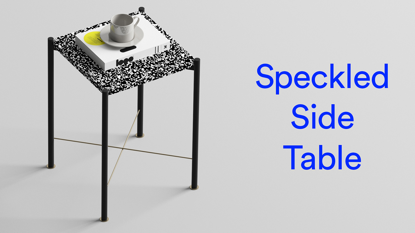 Metal，resin，speckle，chair，