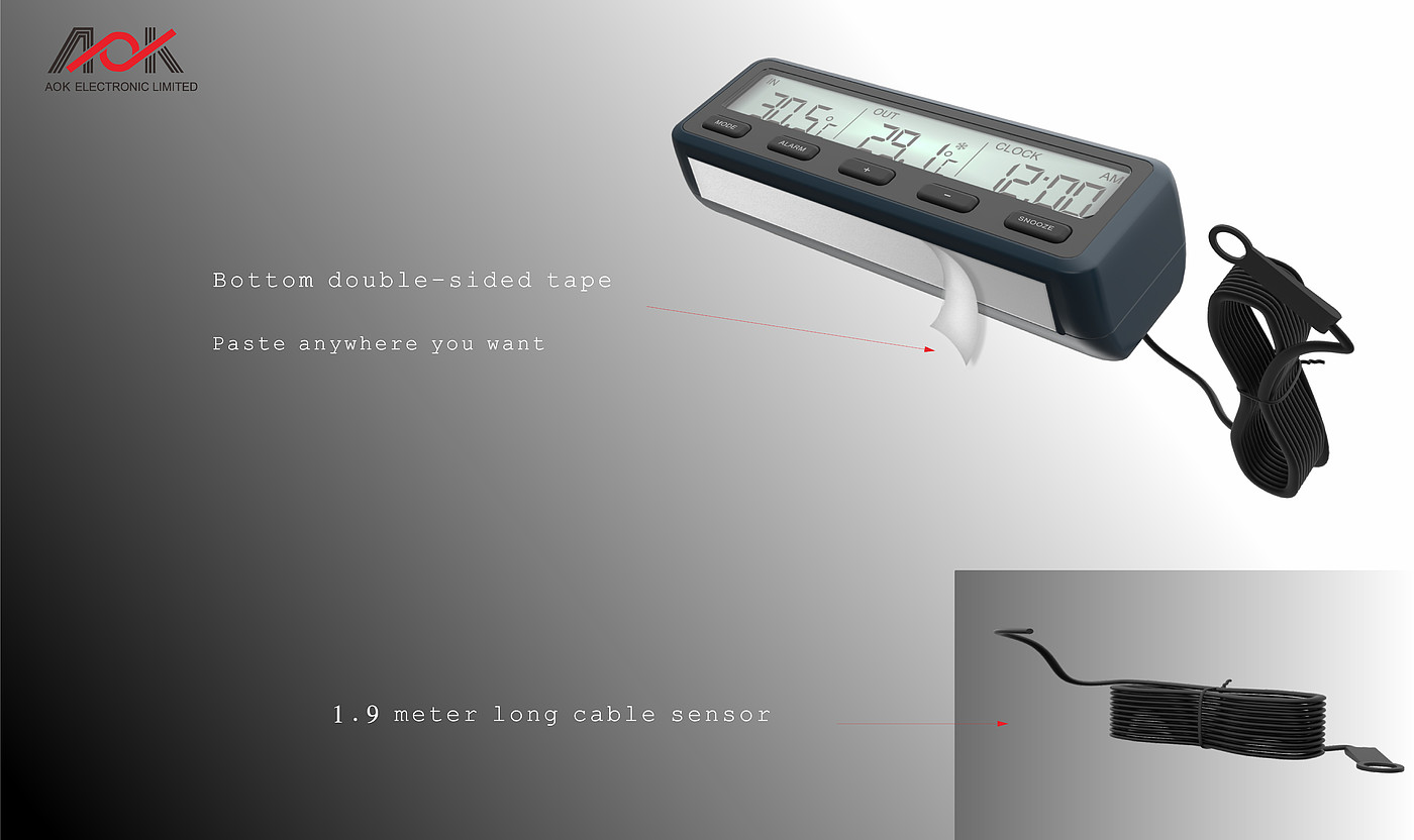 On board thermometer，Automobile，thermometer，