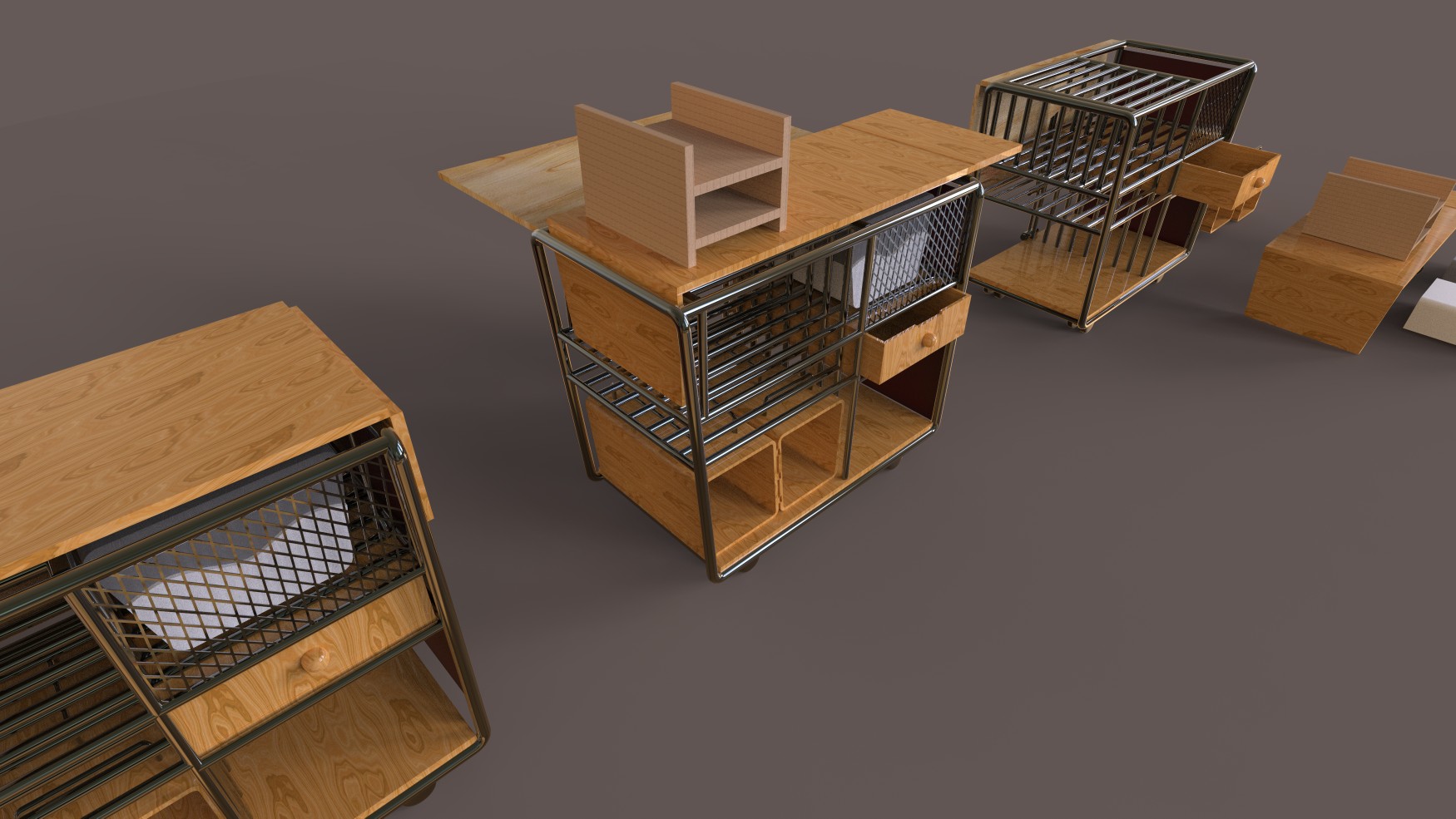 Large-sized apartment，Storage furniture，One thing for multiple purposes，