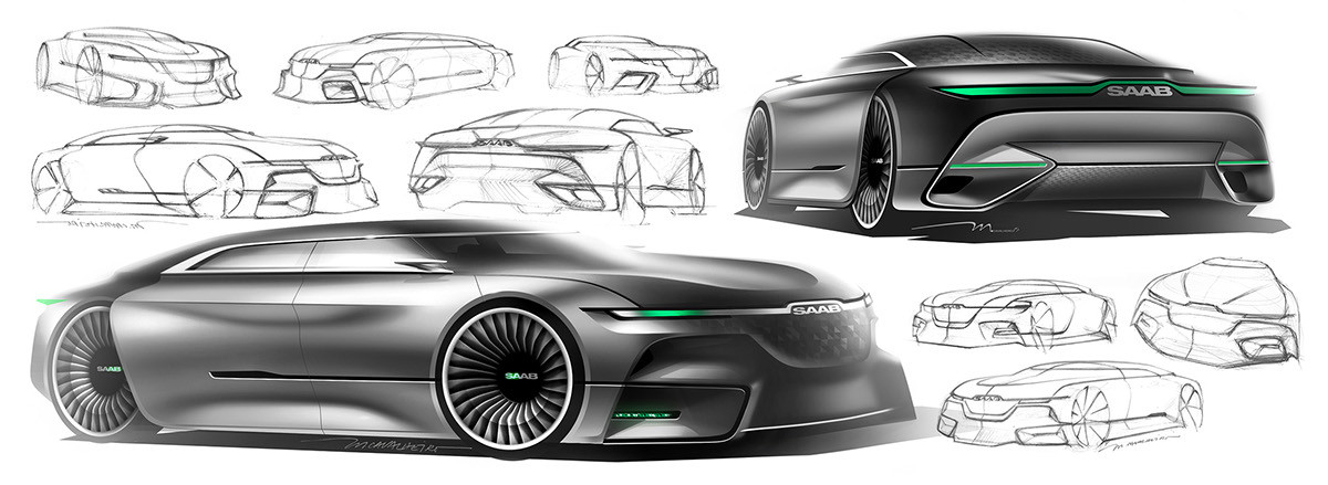 sketch，pc，Hand drawn，industrial design，