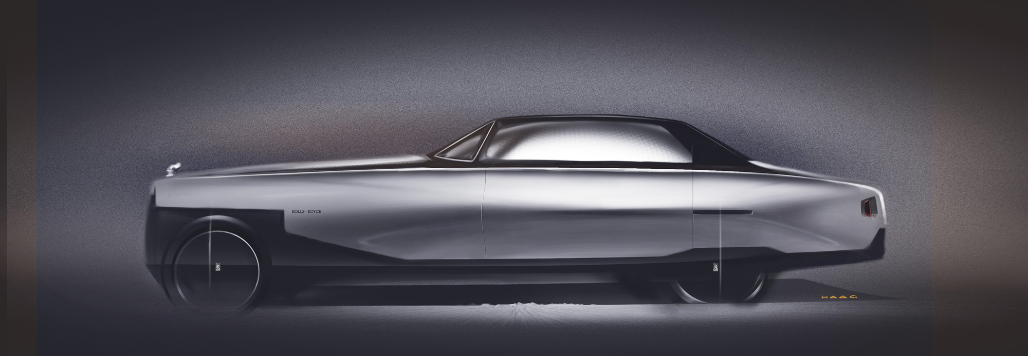 sketch，ghost，Rolls-Royce，