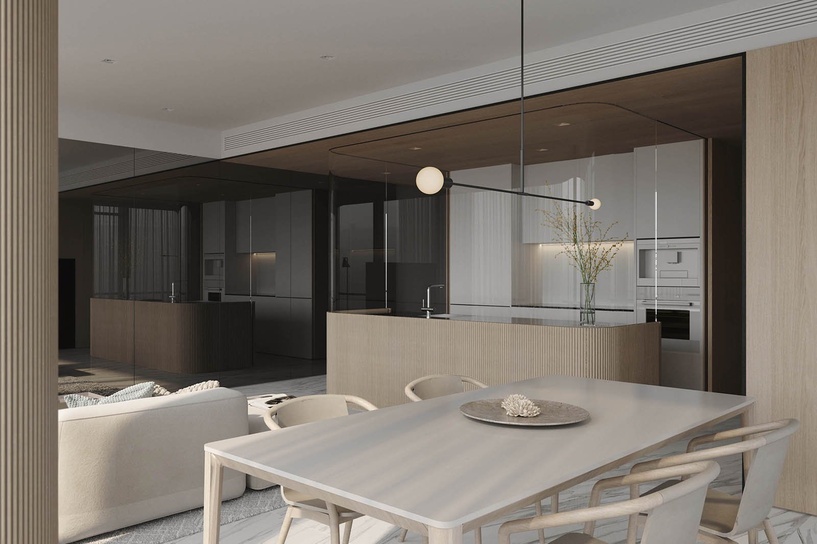 Minimalist，indoor，residence，