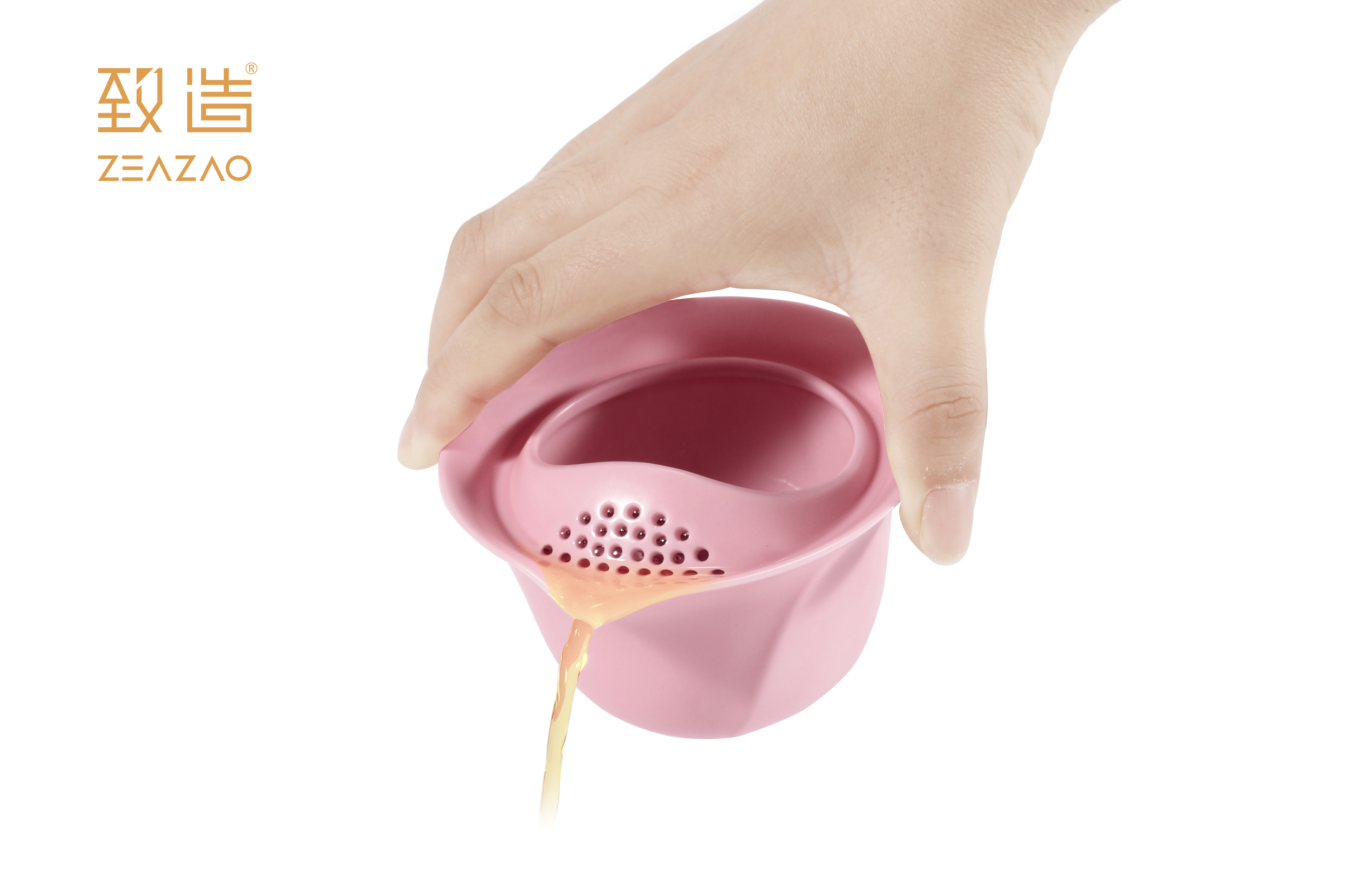 Make，ZEAZAO，Ultimate creation，Rose Honey，Flower tea cup，Express cup，tea set，Confession artifact，