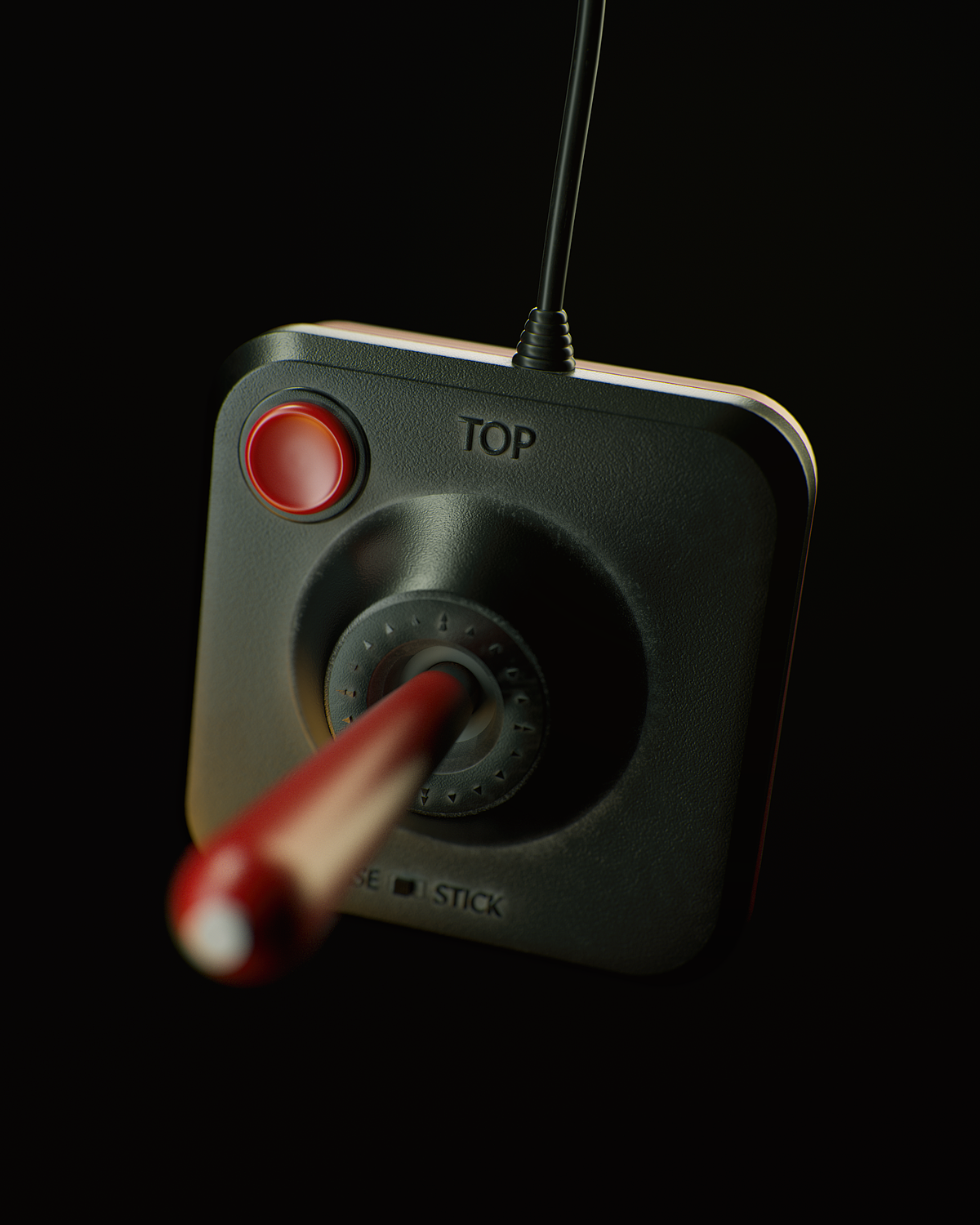 industrial design，three-dimensional model，product design，Game handle，