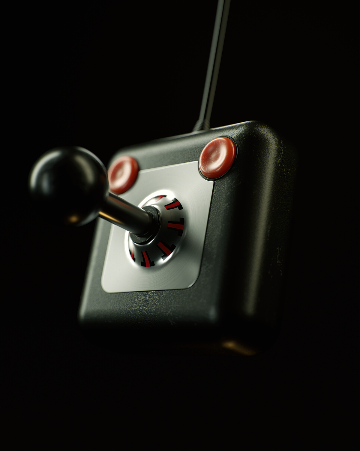 industrial design，three-dimensional model，product design，Game handle，