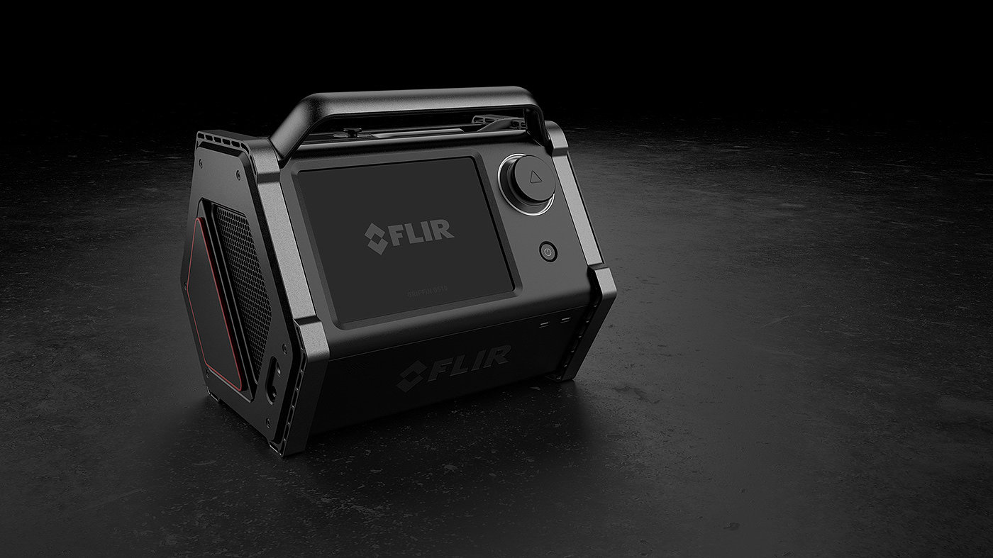 工业设计，化学检测设备，便携式，FLIR Griffin G510，