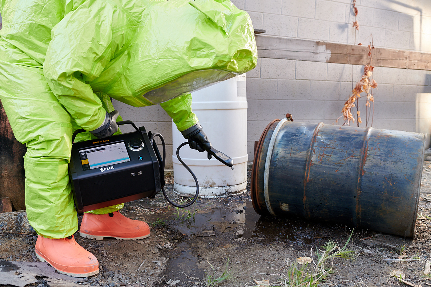 industrial design，Chemical detection equipment，portable，FLIR Griffin G510，