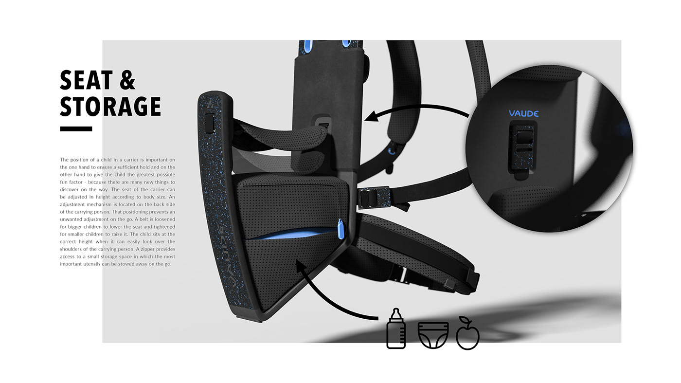 Tassilo Eissing，Good，wheelbarrow，Baby sling，