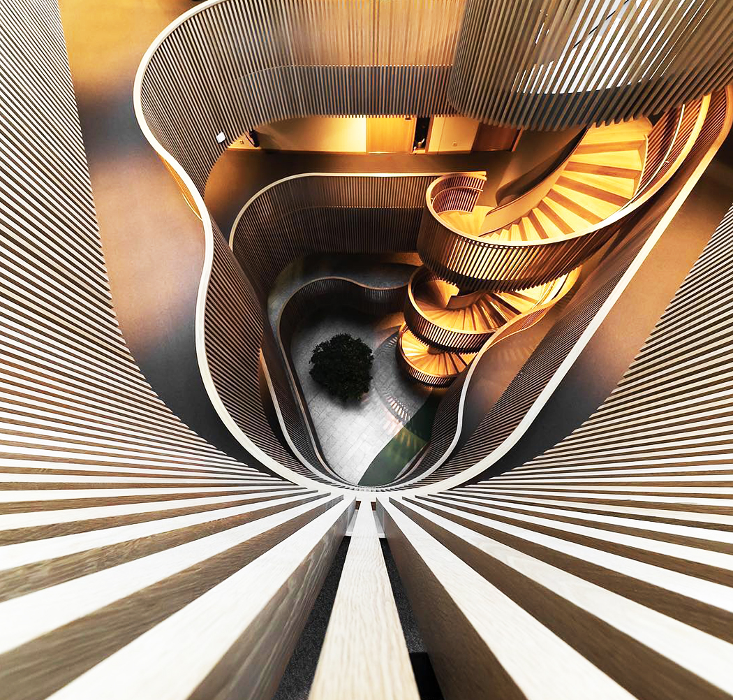 pattern，space，stairs，