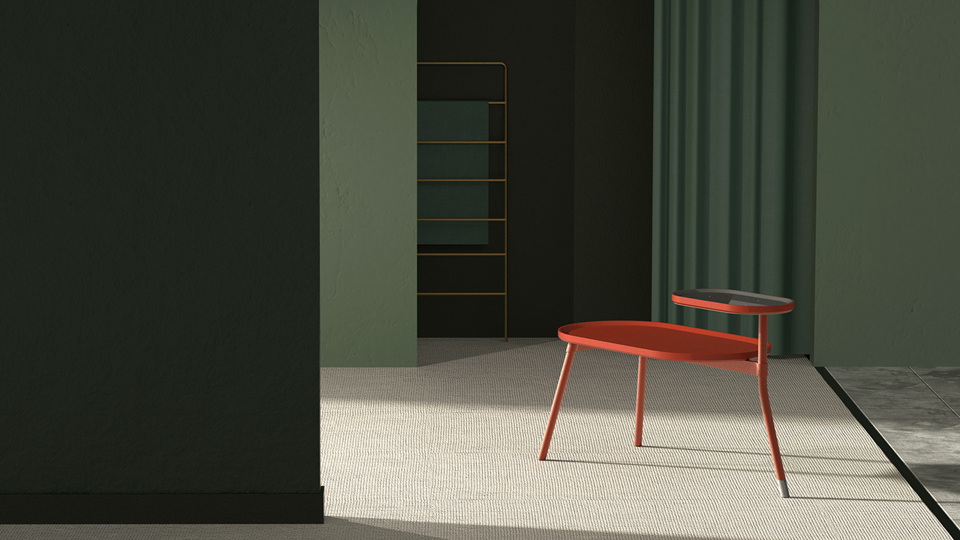 Charger，Table，furniture design ，