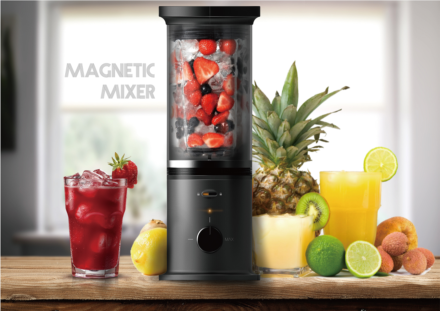 Jae kyoung Oh，blender，black，