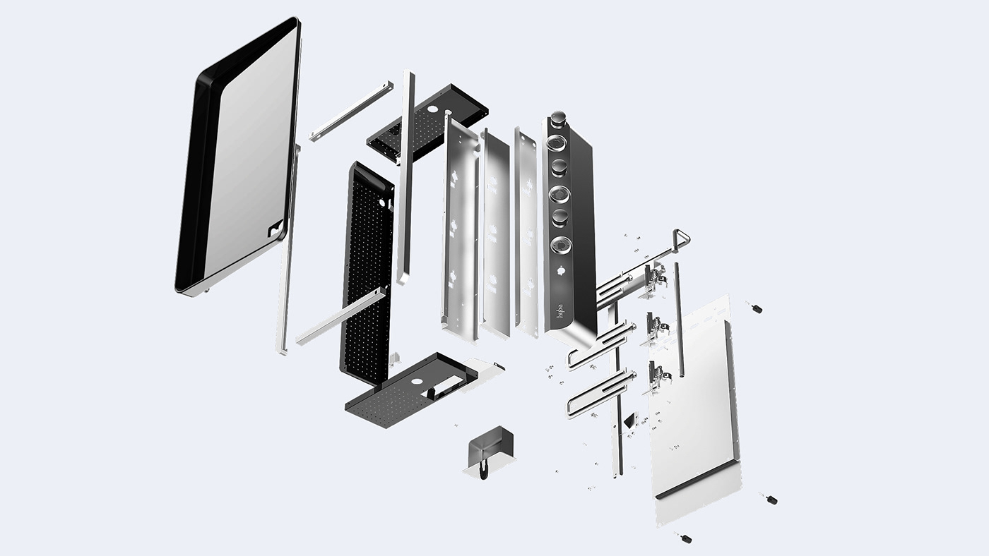 barbecue，Easy to clean，industrial design，product design，