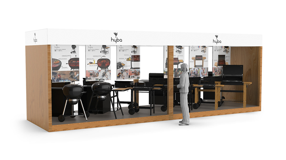 barbecue，Easy to clean，industrial design，product design，