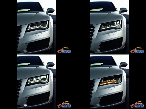 audi，Automobile design，led，