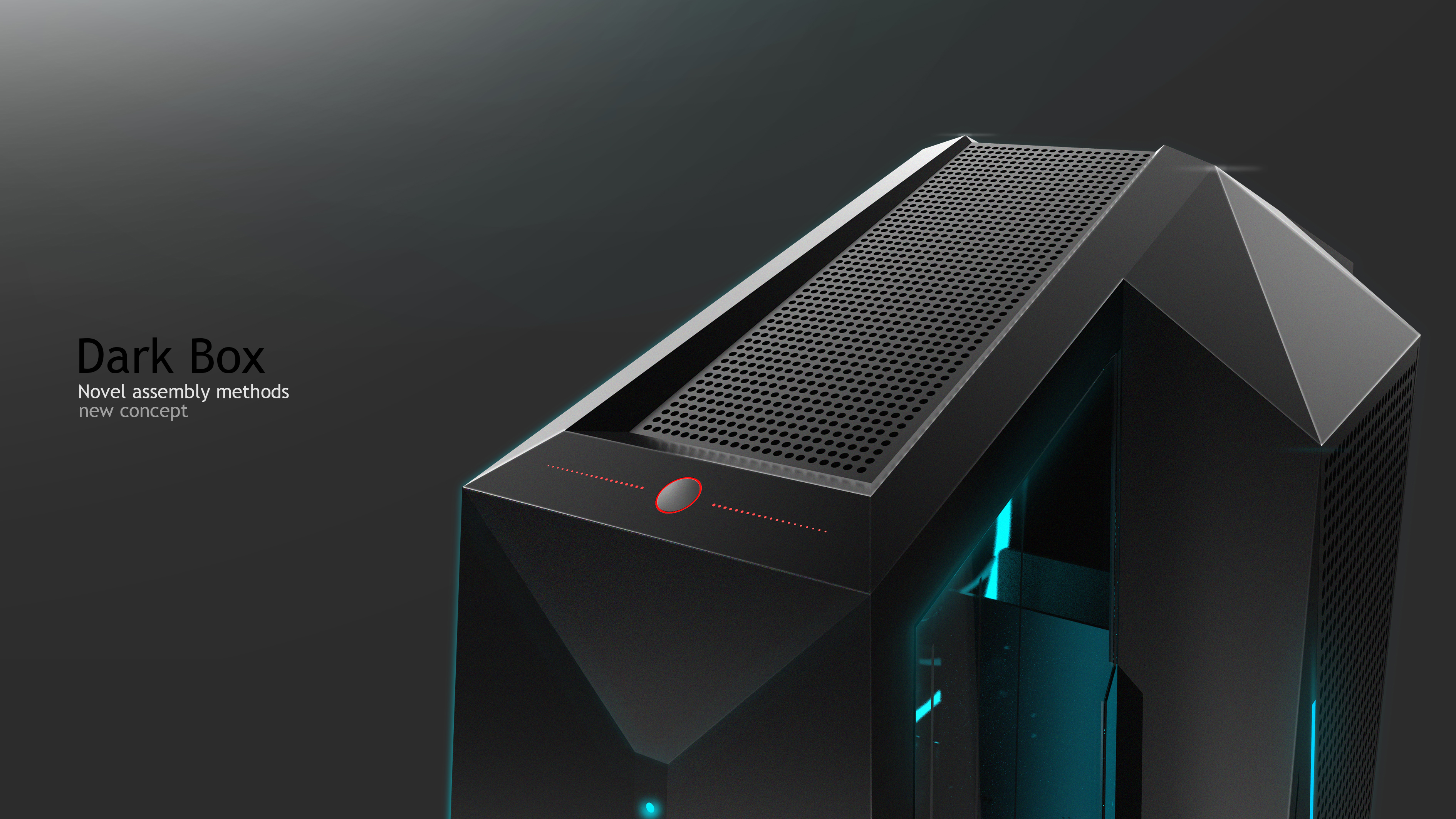 机箱结构重组外观设计