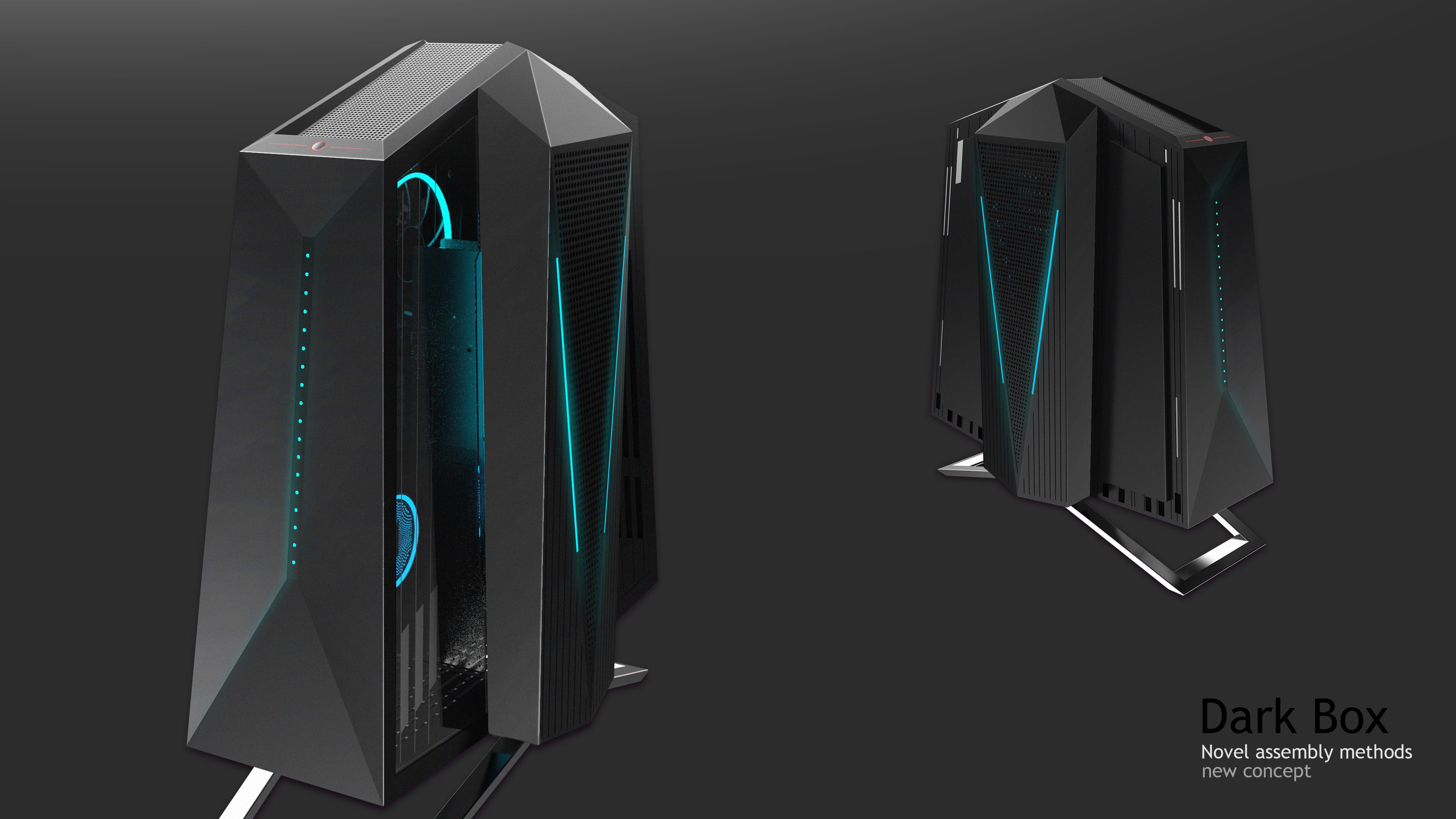 机箱结构重组外观设计