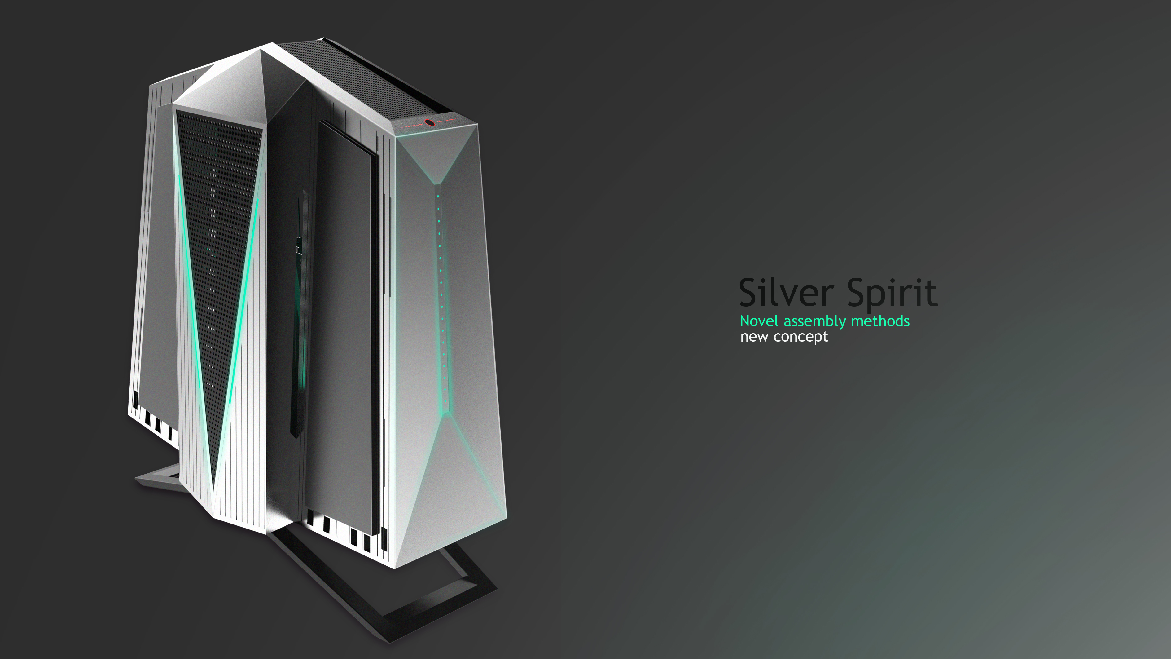 机箱结构重组外观设计